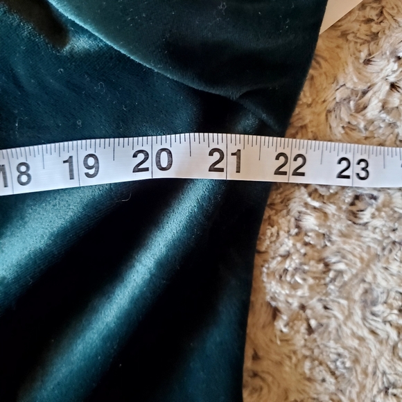 Vintage Amanda Stewart Hunter Green Robe Contraat Check Collar and Sleeves - Picture 8 of 8